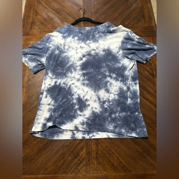 Richer Poorer Blue Tie-Dye Short Sleeve Tee - Picture 1 of 2